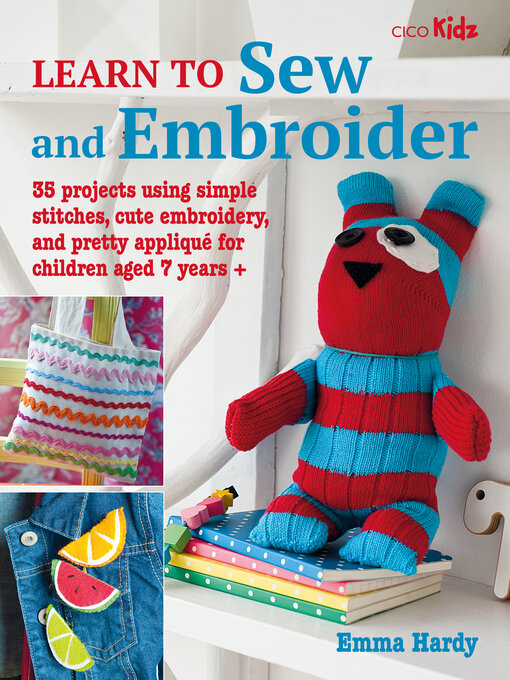 Cover image for Learn to Sew and Embroider